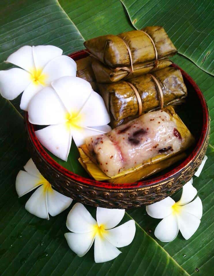 Khao Tom Mat: Thais lekkers in een bananenblad